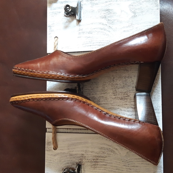 Quercioli Firenze Leather Heels Handmade in Florence - Picture 7 of 16
